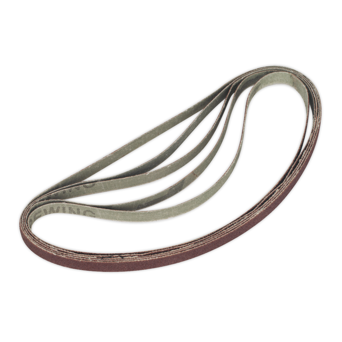 80Grit 8 x 456mm Sanding Belt - Pack of 5