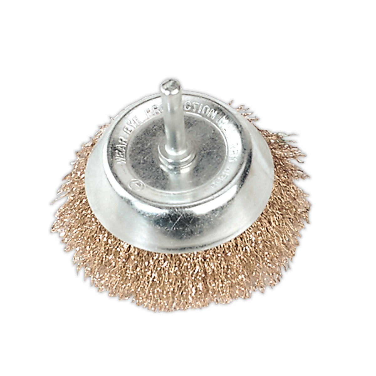 Ø75mm Wire Cup Brush with 6mm Shaft