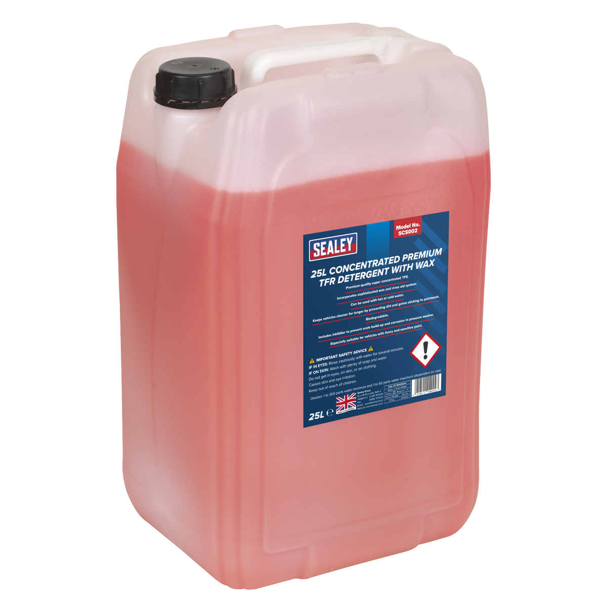 25L Concentrated Premium TFR Detergent with Wax