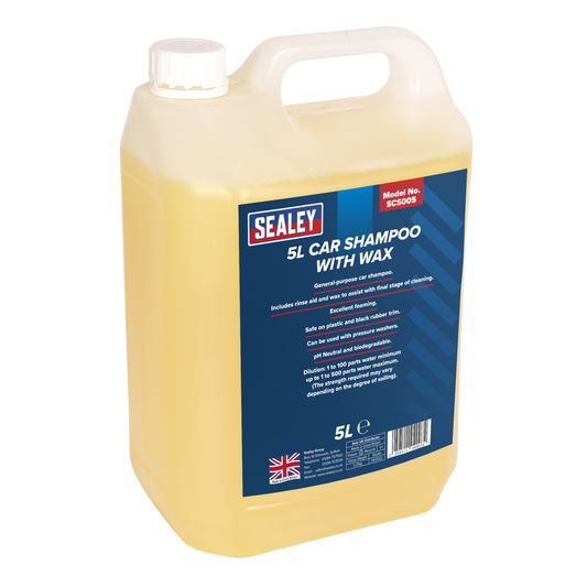 5L Car Shampoo with Wax