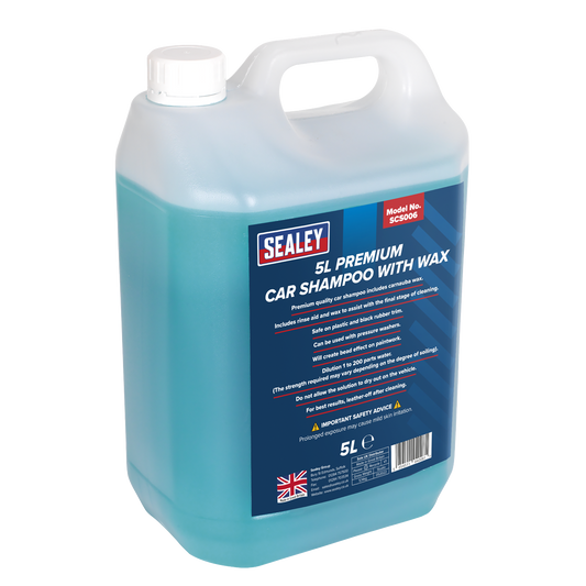 5L Premium Car Shampoo with Wax