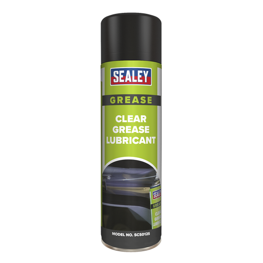 500ml Clear Grease Lubricant - Pack of 6