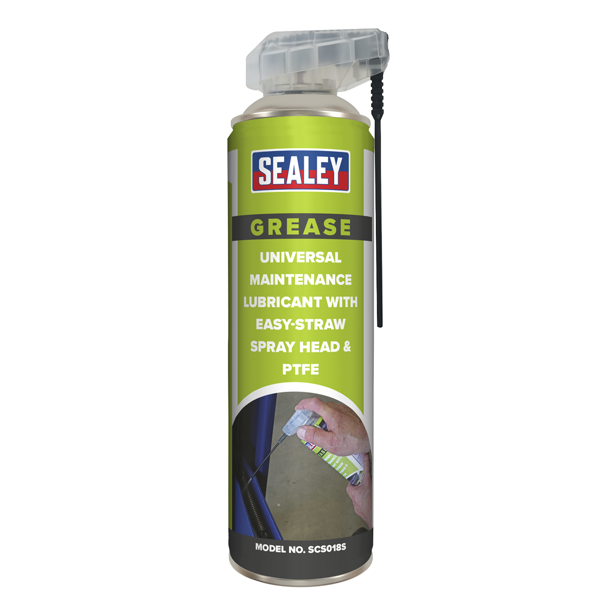 500ml Universal Maintenance Lubricant with Easy-Straw Spray Head & PTFE