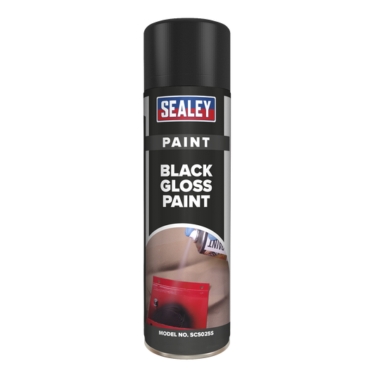 500ml Black Gloss Paint