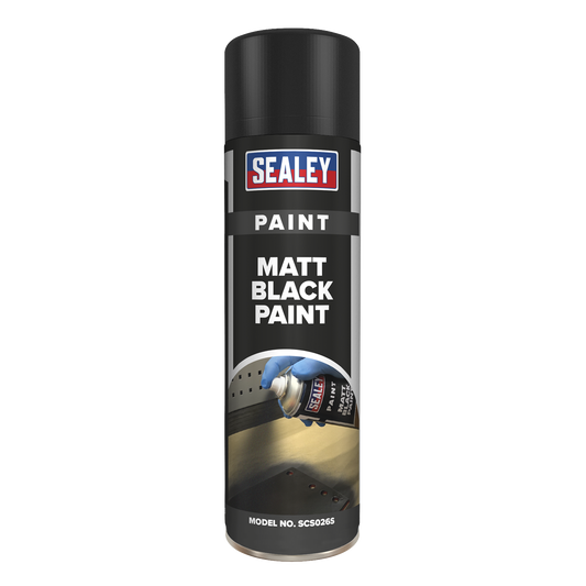 500ml Black Matt Paint