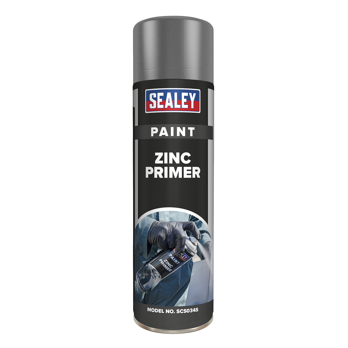 500ml Grey Zinc Primer Paint