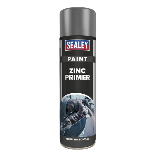 500ml Grey Zinc Primer Paint