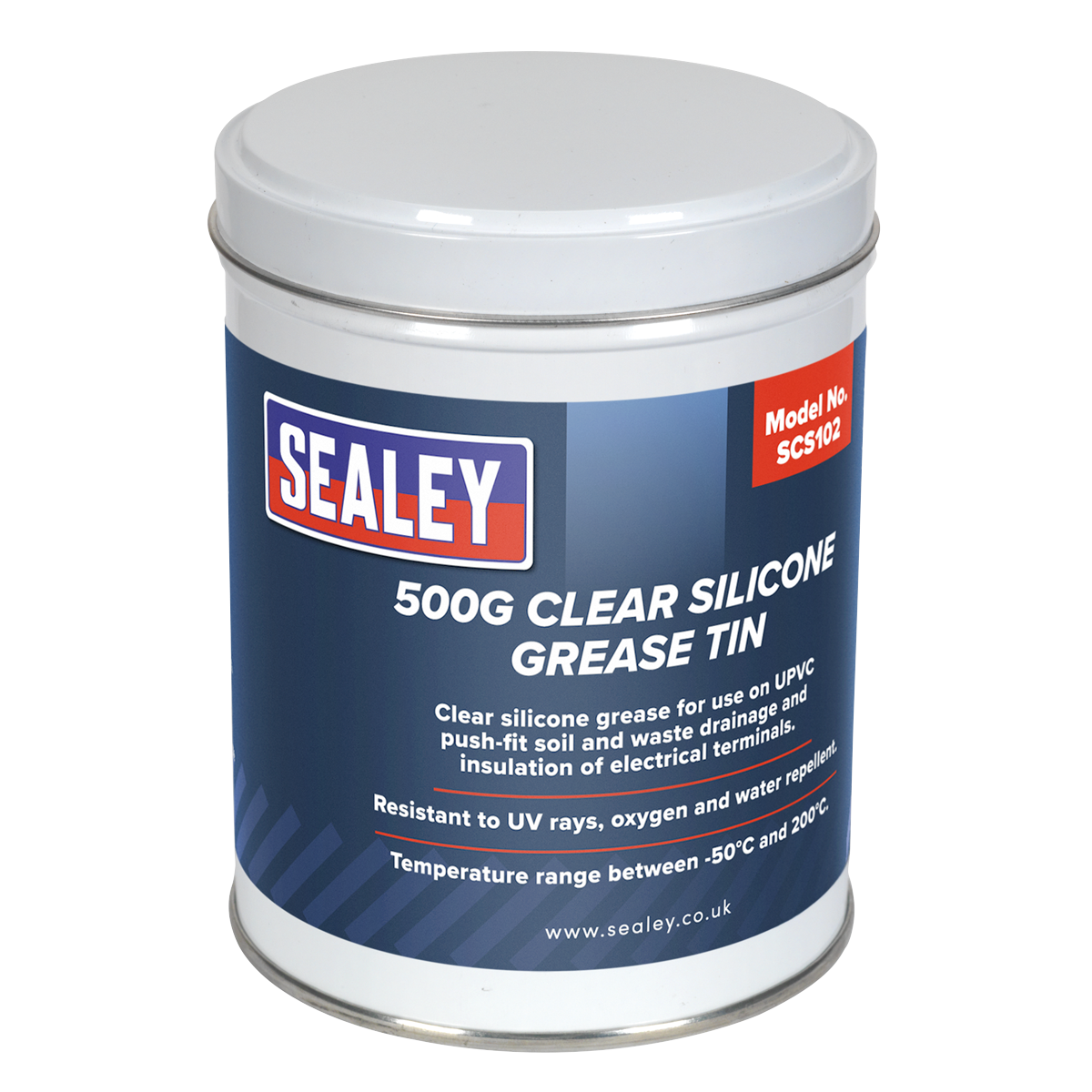 500g Clear Silicone Grease Tin