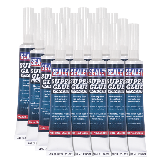 20g Non-Drip Gel Super Glue - Pack of 20