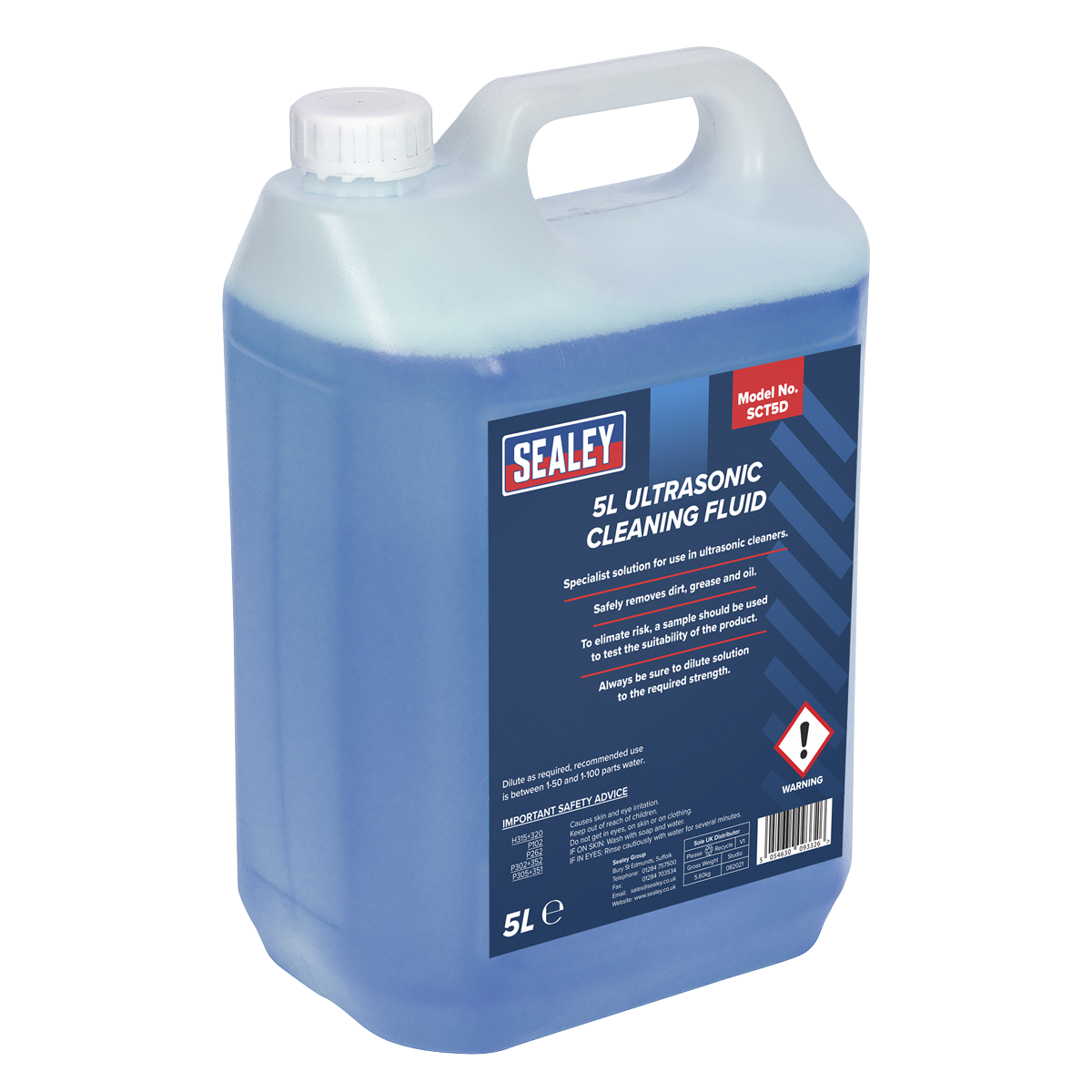 5L Ultrasonic Cleaning Fluid