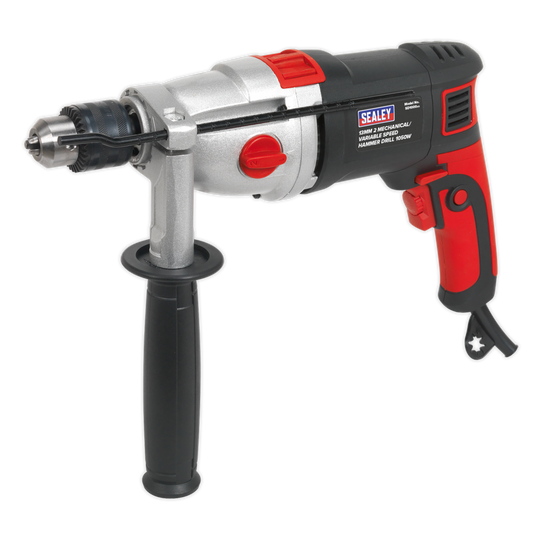 Ø13mm 2 Mechanical/Variable Speed Hammer Drill 1050W