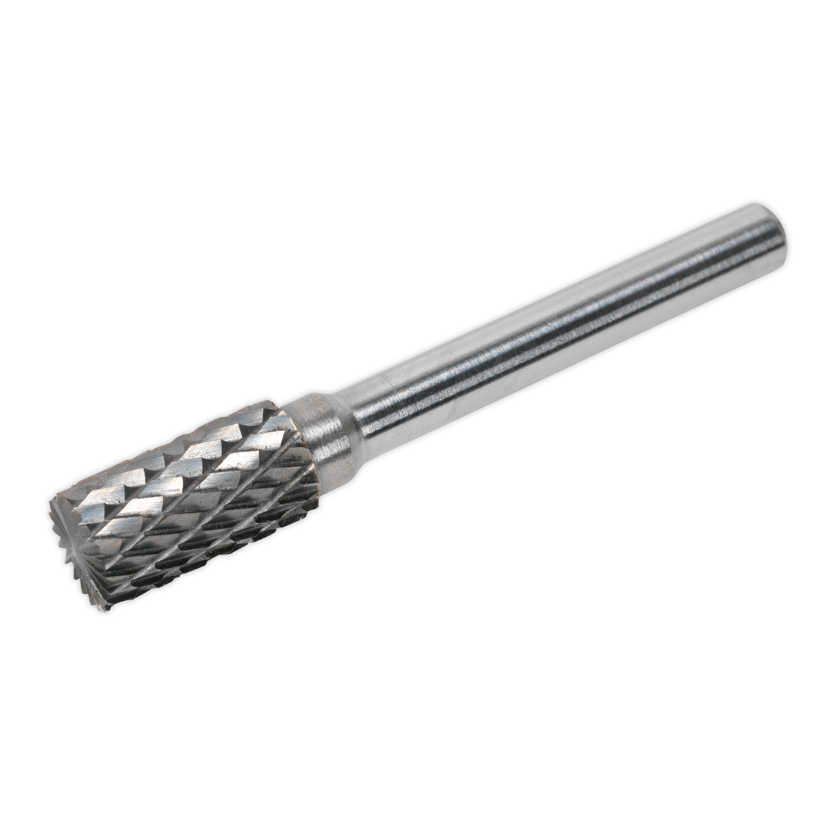 Ø10mm Cylindrical Front End Cut Tungsten Carbide Rotary Burr