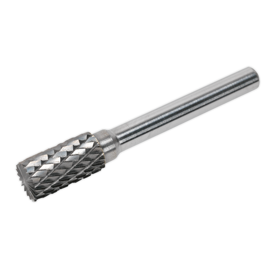 Ø10mm Cylindrical Front End Cut Tungsten Carbide Rotary Burr