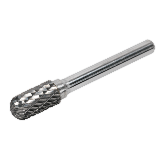 Ø10mm Cylindrical Ball Nose Tungsten Carbide Rotary Burr