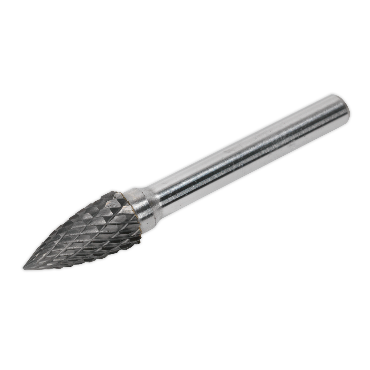 Ø10mm Arc Pointed Nose Tungsten Carbide Rotary Burr