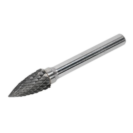 Ø10mm Arc Pointed Nose Tungsten Carbide Rotary Burr