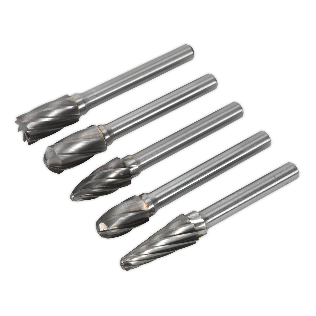 5pc Tungsten Carbide Rotary Burr Set Ripper/Coarse