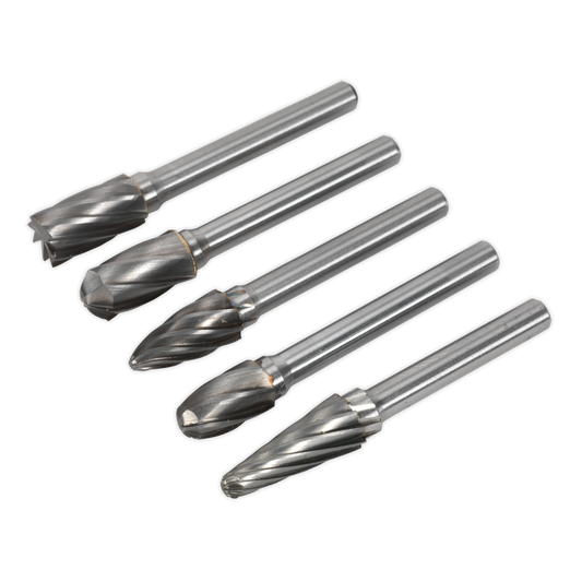 5pc Tungsten Carbide Rotary Burr Set Ripper/Coarse