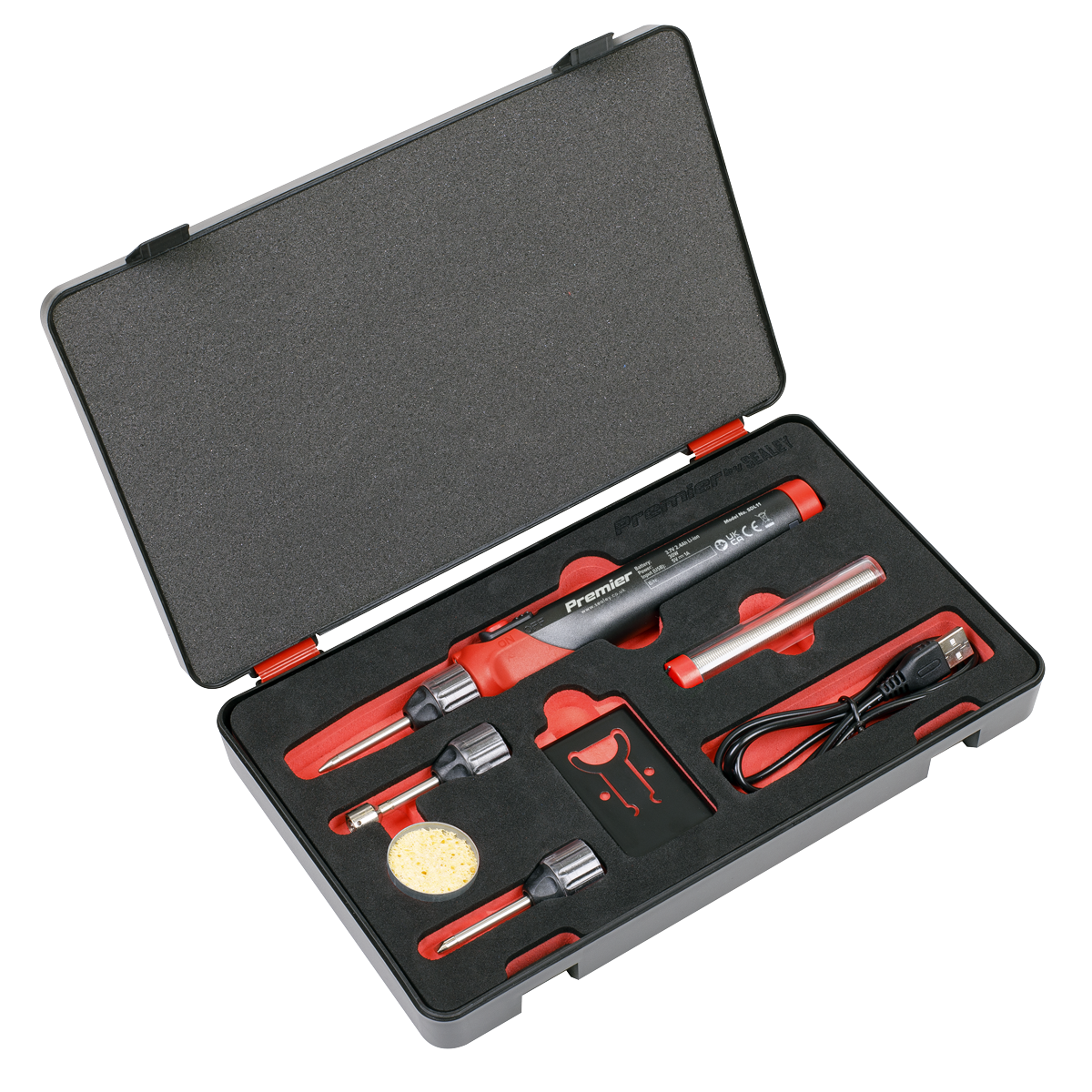 30W Rechargeable Soldering Iron Kit