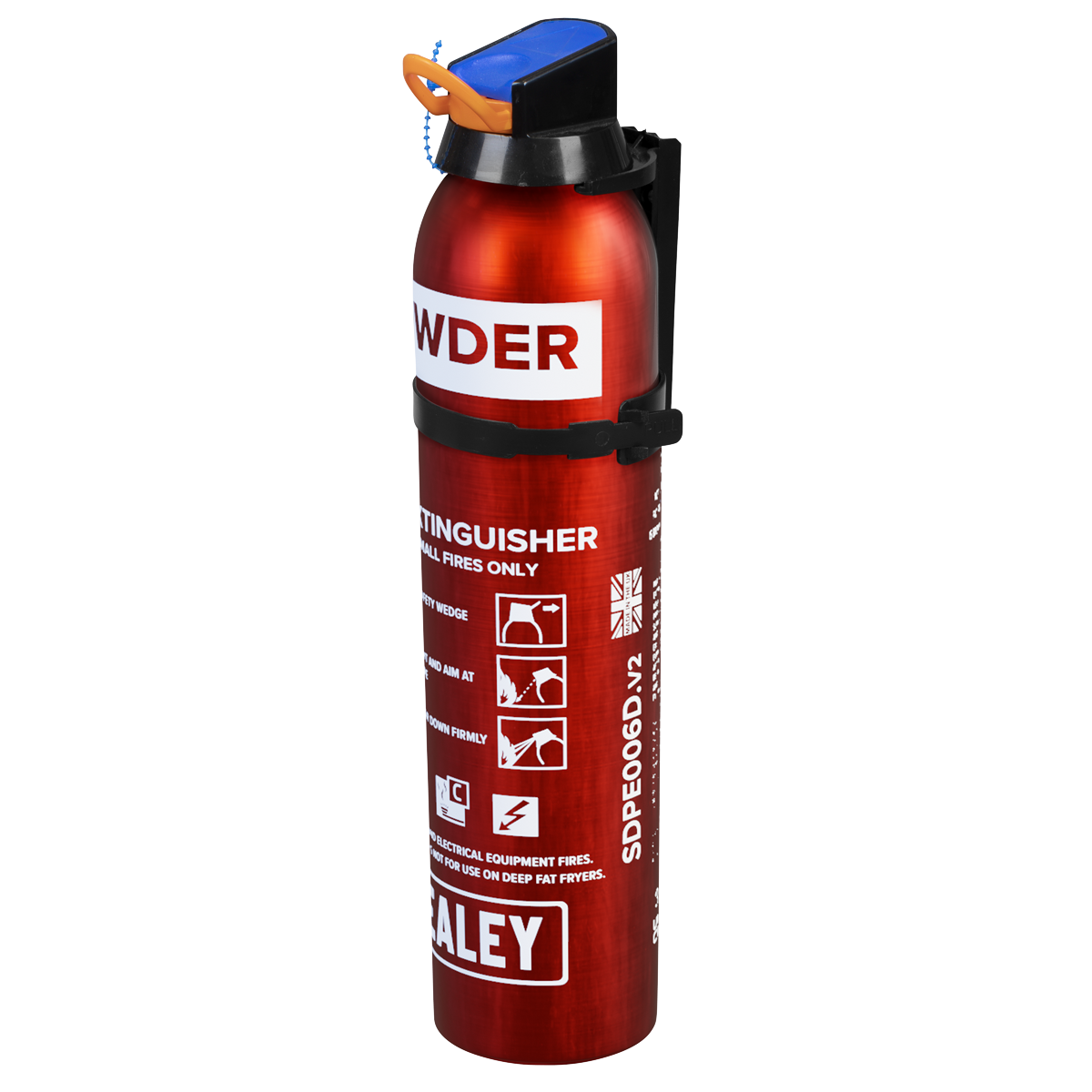 0.6kg Dry Powder Fire Extinguisher - Disposable