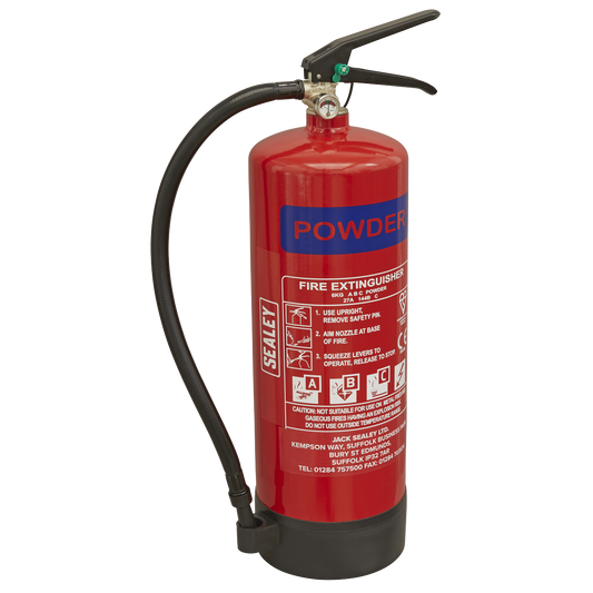 6kg Dry Powder Fire Extinguisher