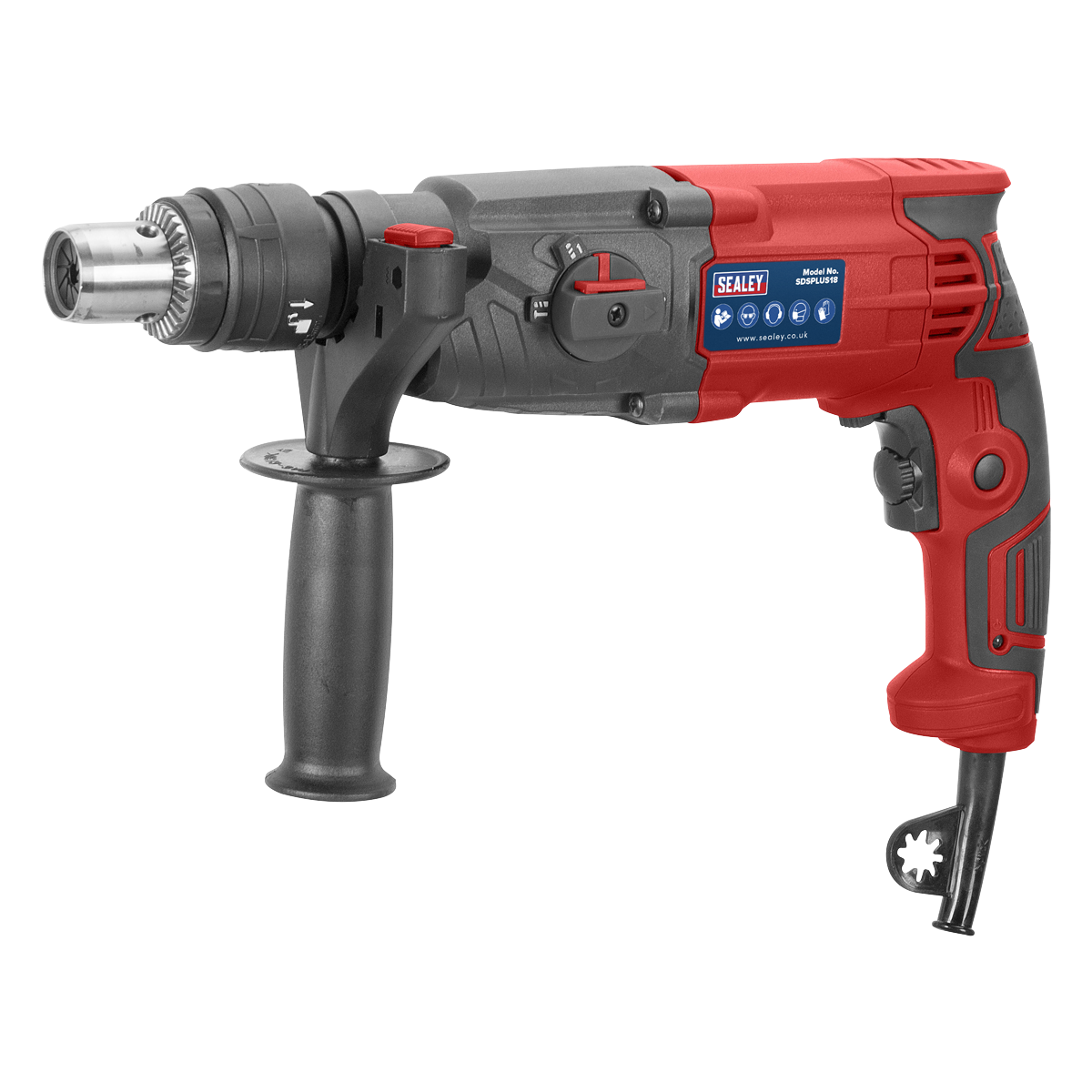 Ø18mm SDS Plus Rotary Hammer Drill 750W/230V