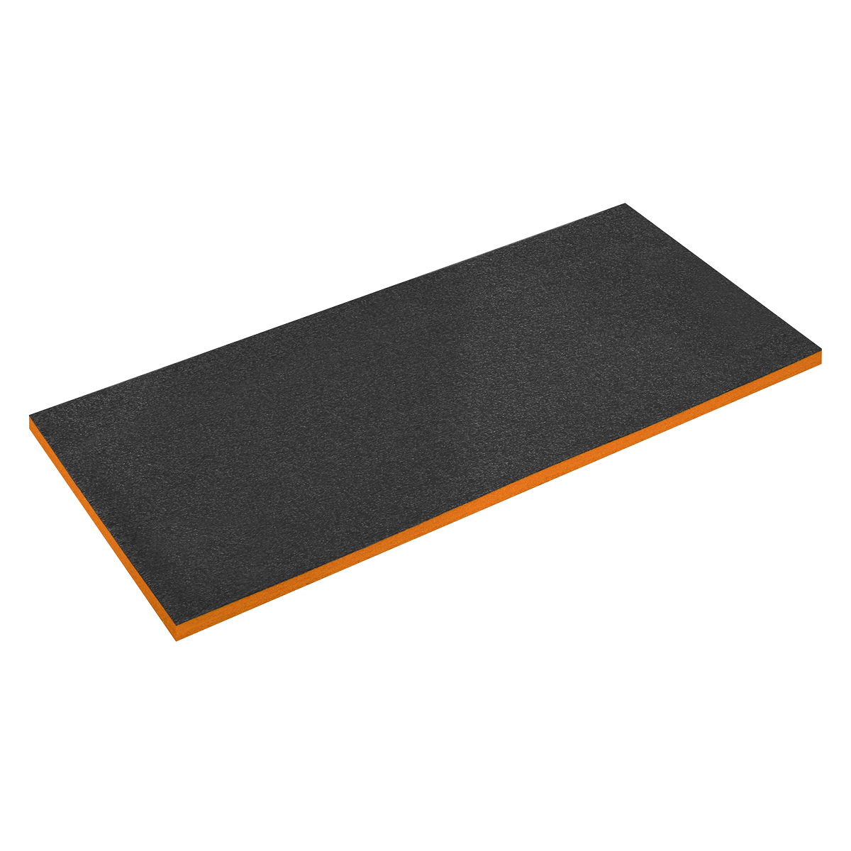 1200 x 550 x 30mm Easy Peel Shadow Foam® Orange/Black