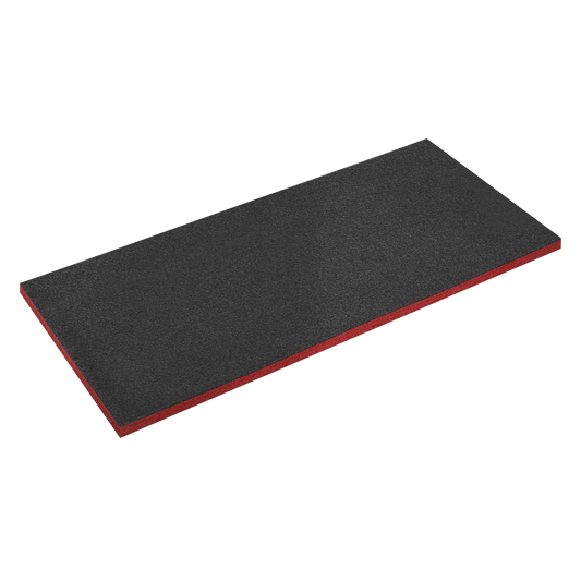 1200 x 550 x 30mm Easy Peel Shadow Foam® Red/Black