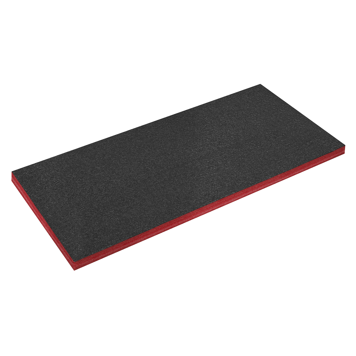 1200 x 550 x 50mm Easy Peel Shadow Foam® Red/Black