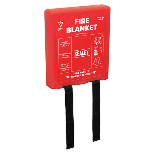 1.1 x 1.1m Fire Blanket