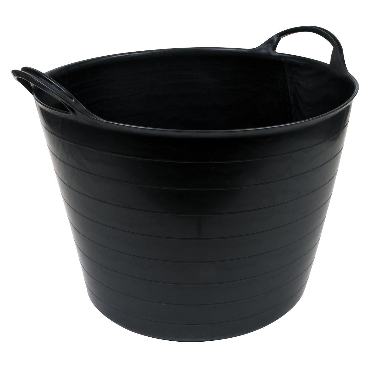 40L Heavy-Duty Flexi Tub - Black