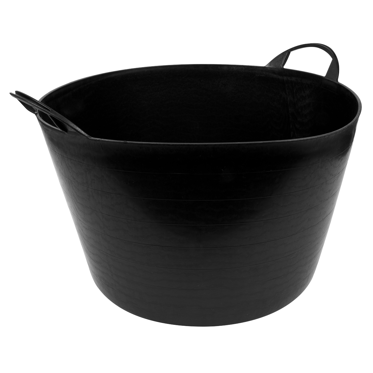 65L Heavy-Duty Flexi Tub - Black