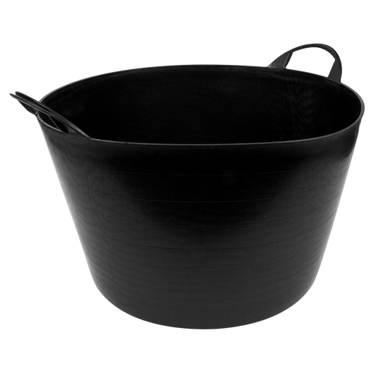 65L Heavy-Duty Flexi Tub - Black