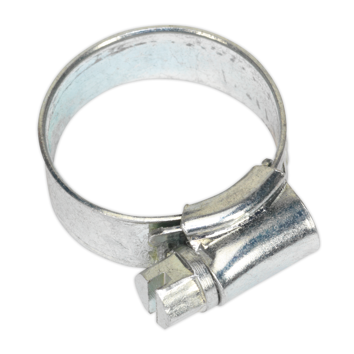 Ø16-25mm Zinc Plated Hose Clip - Pack of 20