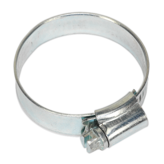 Ø32-44mm Zinc Plated Hose Clip - Pack of 20