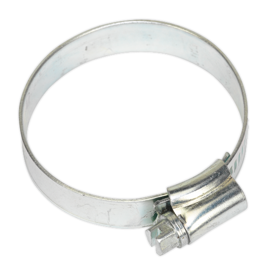 Ø35-51mm Zinc Plated Hose Clip - Pack of 20