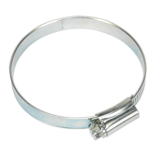 Ø64-76mm Zinc Plated Hose Clip - Pack of 10