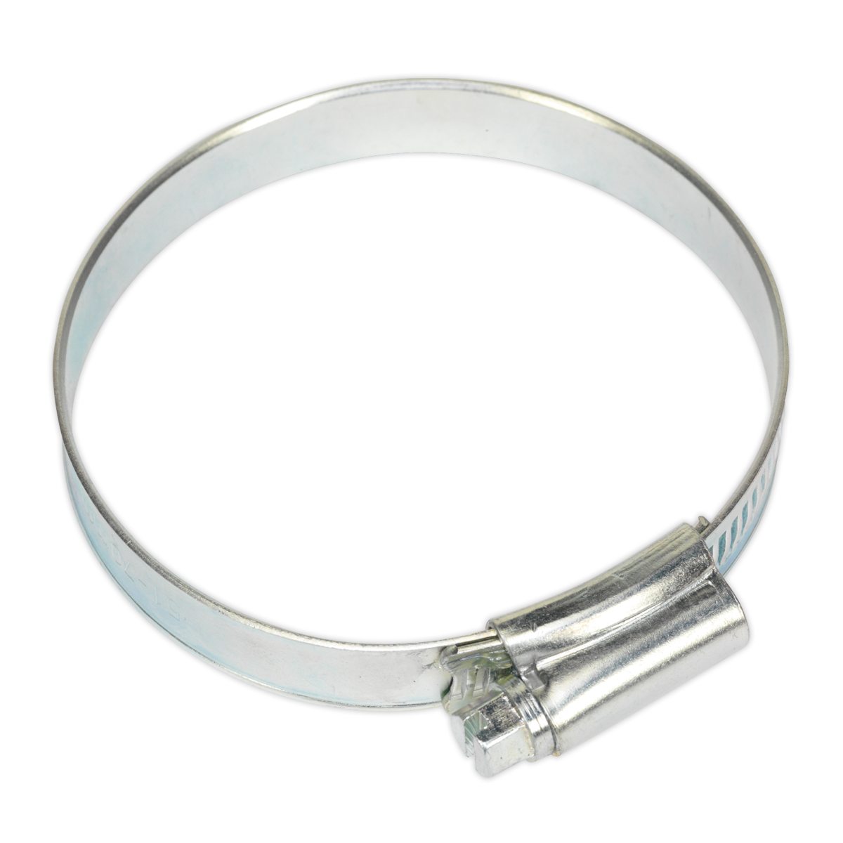 Ø51-70mm Zinc Plated Hose Clip - Pack of 10