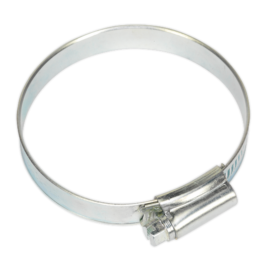 Ø51-70mm Zinc Plated Hose Clip - Pack of 10