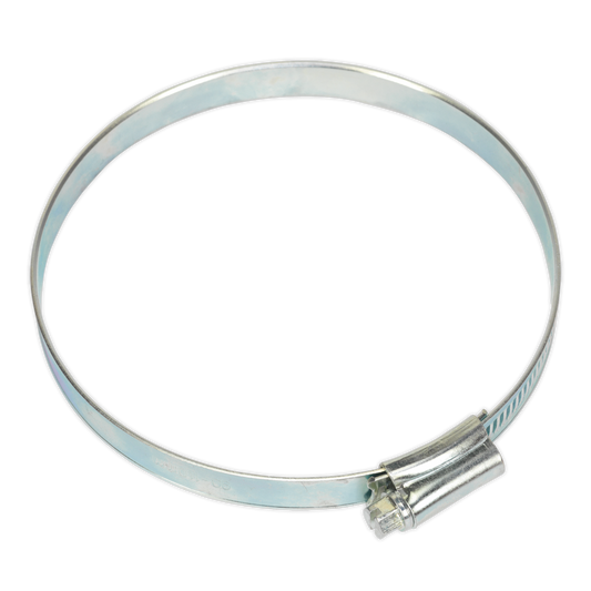 Ø90-110mm Zinc Plated Hose Clip - Pack of 10