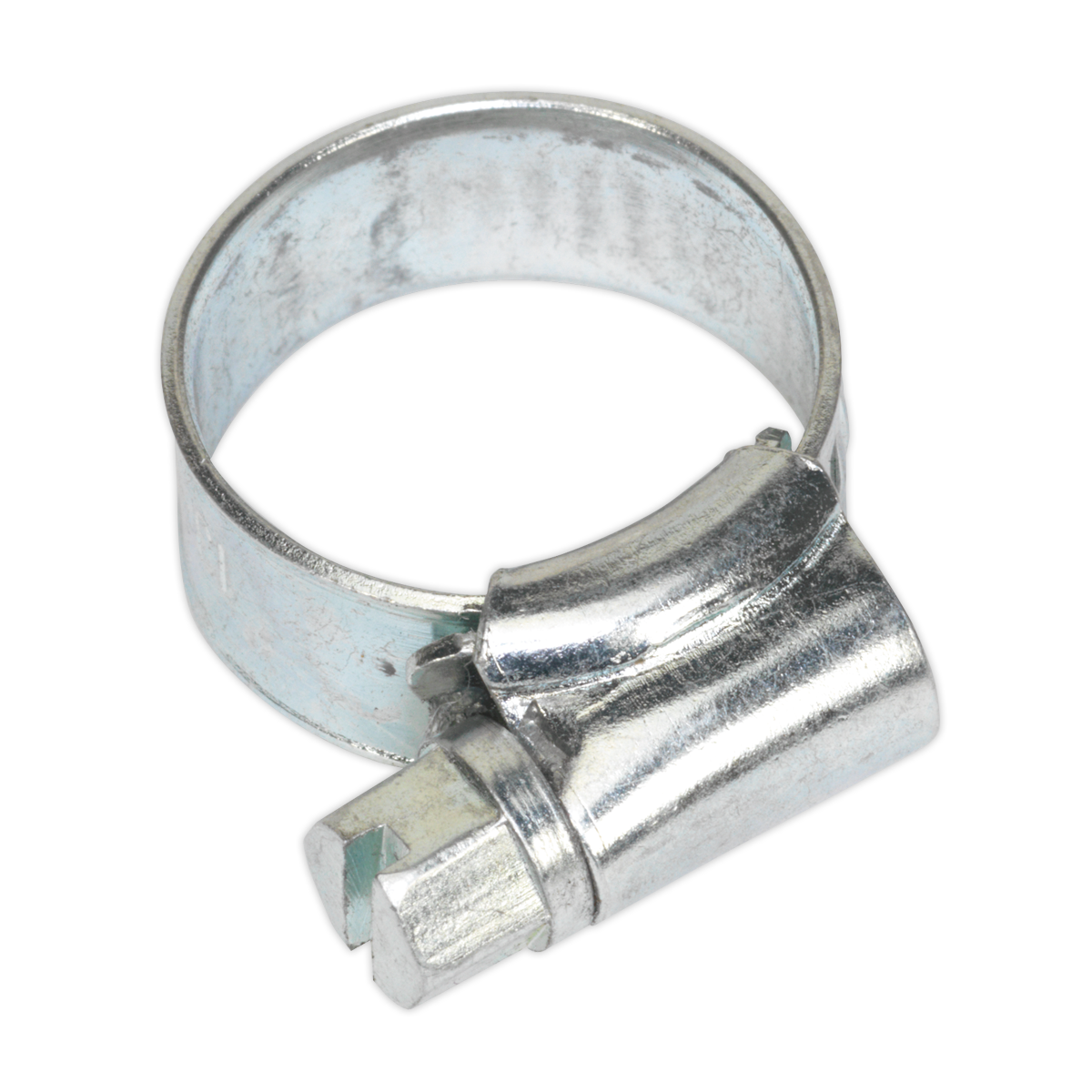 Ø10-16mm Zinc Plated Hose Clip - Pack of 30