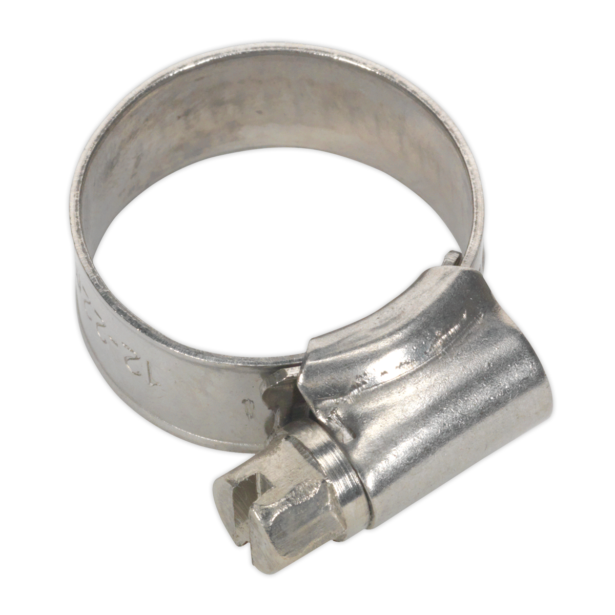 Ø16-22mm Stainless Steel Hose Clip - Pack of 10