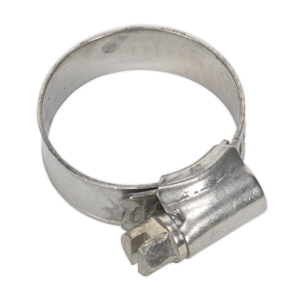 Ø16-27mm Stainless Steel Hose Clip - Pack of 10