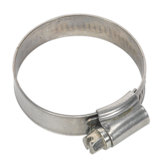 Ø32-44mm Stainless Steel Hose Clip - Pack of 10