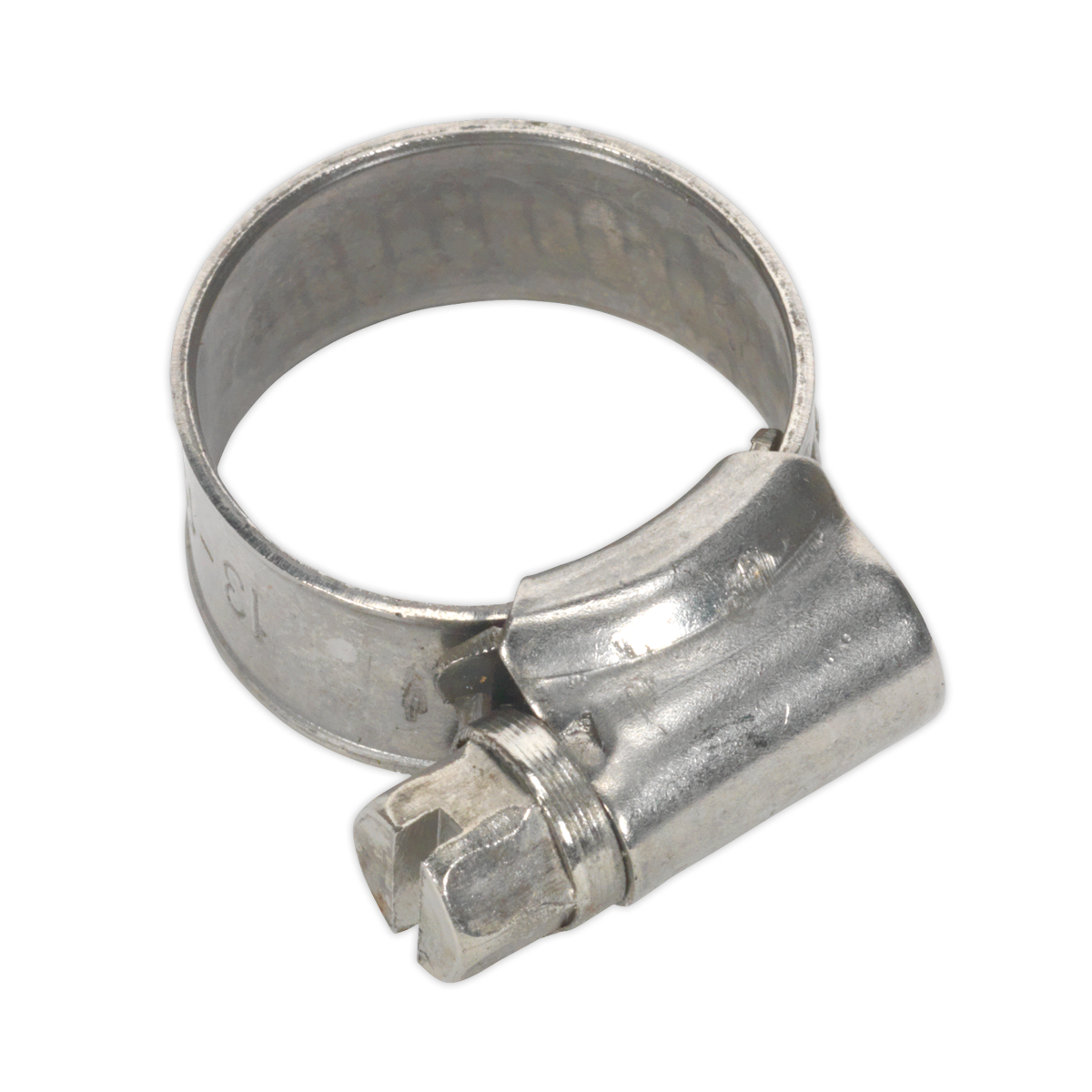 Ø13-19mm Stainless Steel Hose Clip - Pack of 10