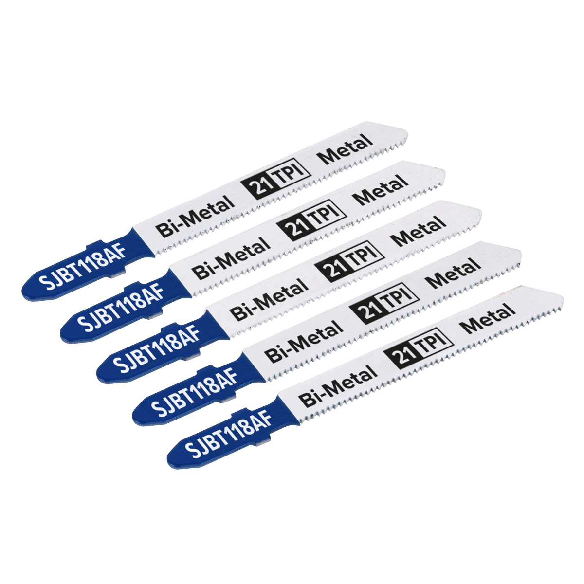 75mm 21tpi Jigsaw Blade Metal - Pack of 5