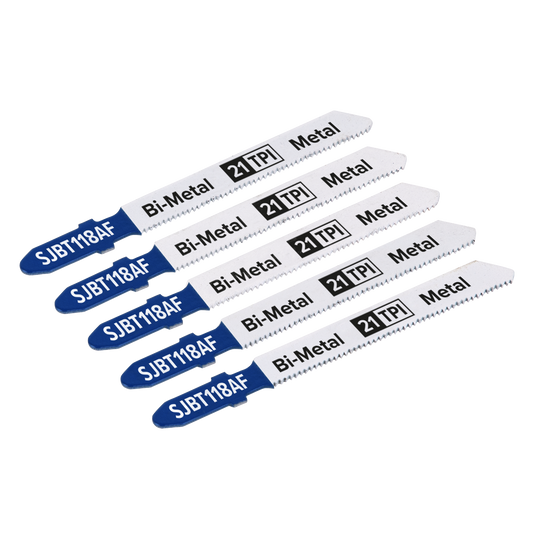 75mm 21tpi Jigsaw Blade Metal - Pack of 5