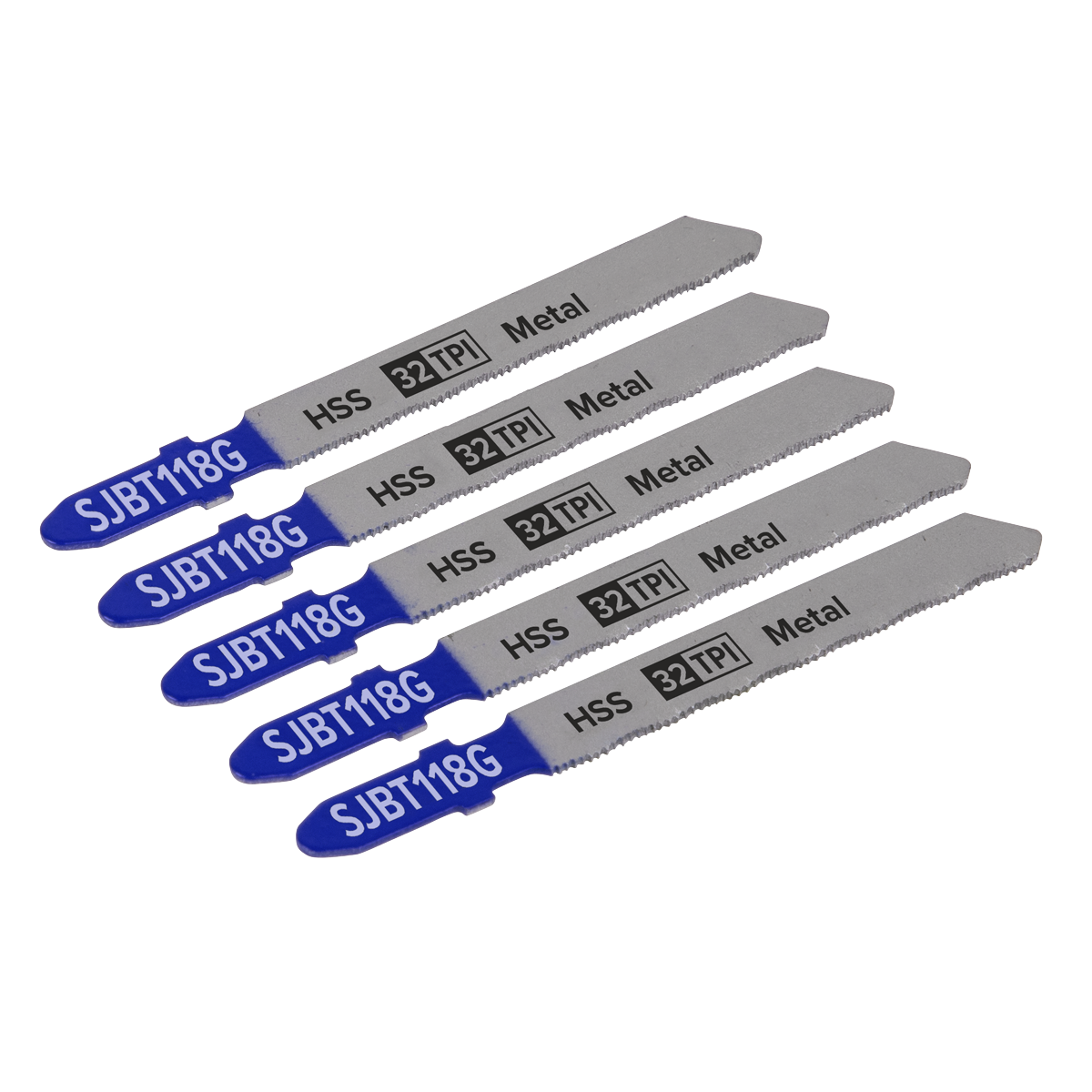 75mm 32tpi Jigsaw Blade Metal - Pack of 5