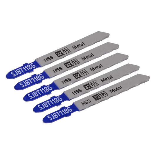 75mm 32tpi Jigsaw Blade Metal - Pack of 5