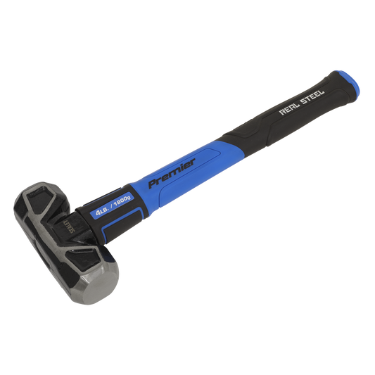 4lb Short Handle Sledge Hammer with Fibreglass Shaft